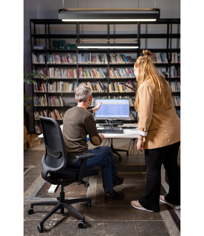 Beta Stoelen Bureaustoel | Be Fine - Rood - NEN EN 1335 (Nederlands product)