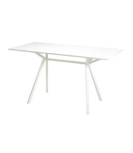VEPA Vergadertafel VPAX 200x100 - 110cm - Wit - Wit frame