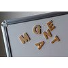 Houten magnetische letters