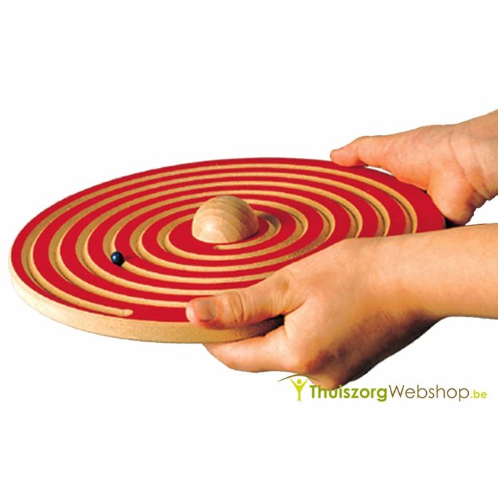 Kreisel balance game with 2 discs and 4 motifs
