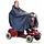 Scooterponcho Cape met volledige bescherming van rijder en scooter