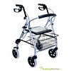 Rollator in aluminium, opvouwbaar