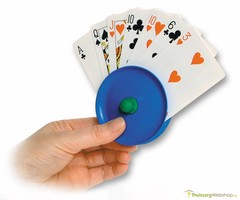 Porte-cartes à jouer - forme éventail