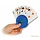 Playing card holder- fan shape