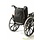 Trendy black storage bag for the back of the wheelchair