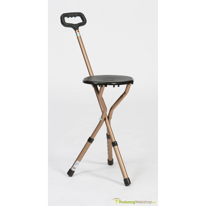 Chaise canne en aluminium Drive, support léger - réglable en hauteur