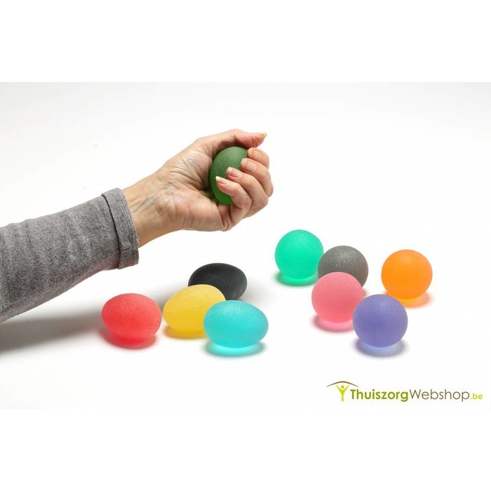 Ballon d'exercice premium de forme ergonomique (Premium) - Eggsercizer® - en 5 puissances