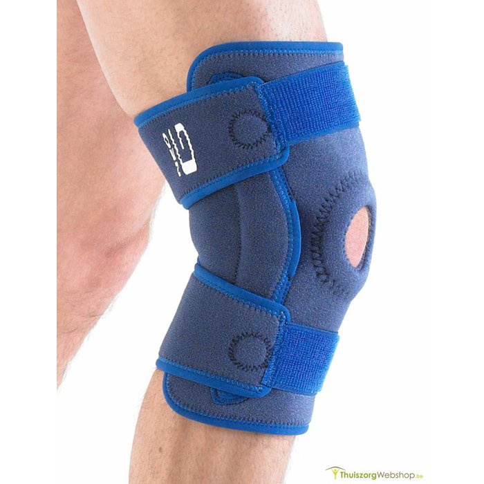 Neo-G knee brace with hinge function for extra bending