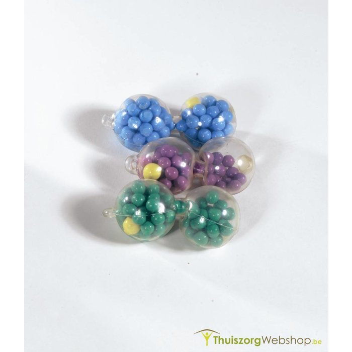 Kneading ball set 3 pieces with increasing difficulty