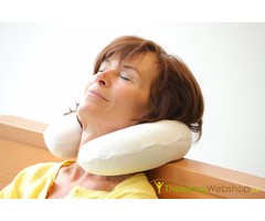 Neck pillow with memory foam