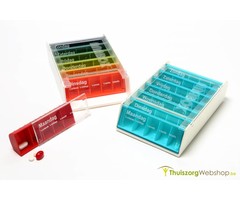 Boîte à  médicaments pour 7 jours, 5 compartiments par jour