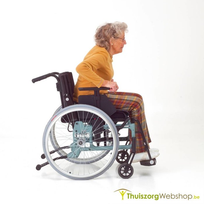 One way glide - Easily put someone upright! - for wheelchair or seat