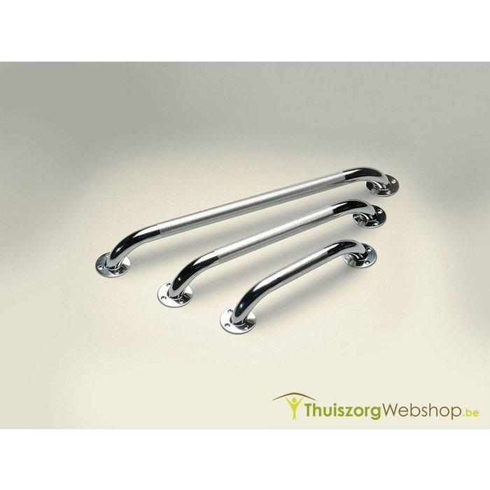 Chrome plated wall bracket with anti-slip