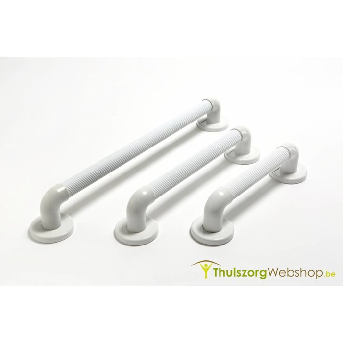 Plastic wall bracket with fine ribs