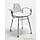 Prima Modular shower and work chair with arm and backrest - Available in 2 sizes