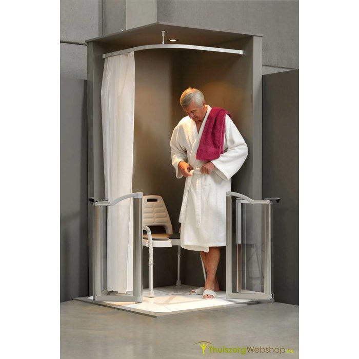 Douchestoel met armsteunen - Premium Nielsen Line - Verschillende modellen verkrijgbaar