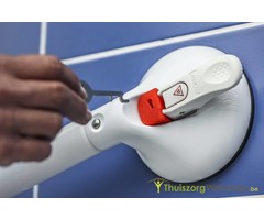 Key lock for suction cup