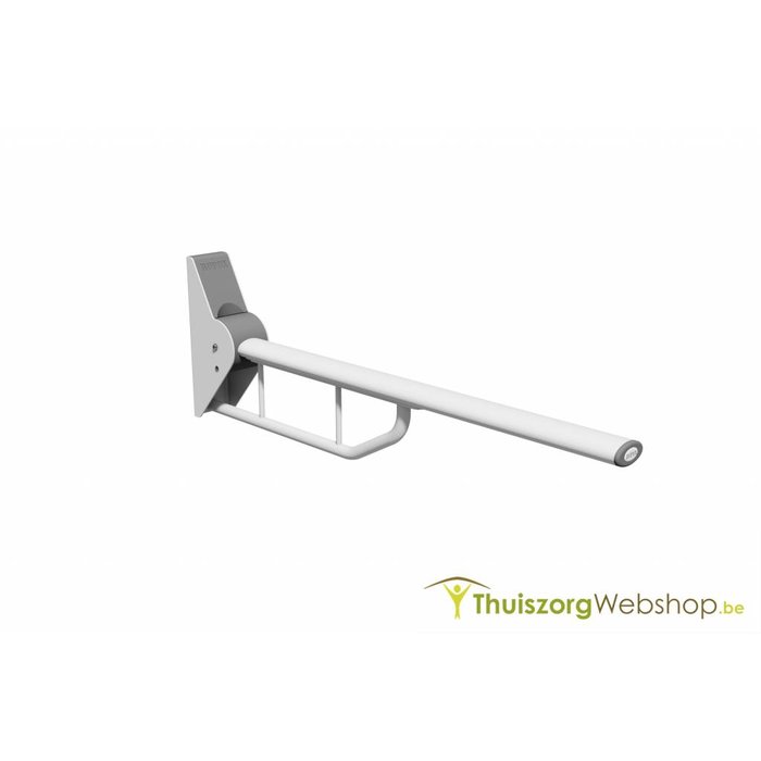 Barre d'appui pour WC pliante en aluminium Ropox