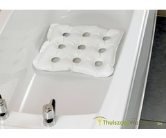 Inflatable bath and seat cushion
