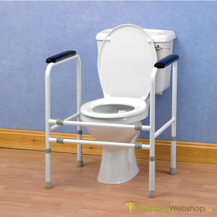 Extra stevig en regelbaar toiletkader