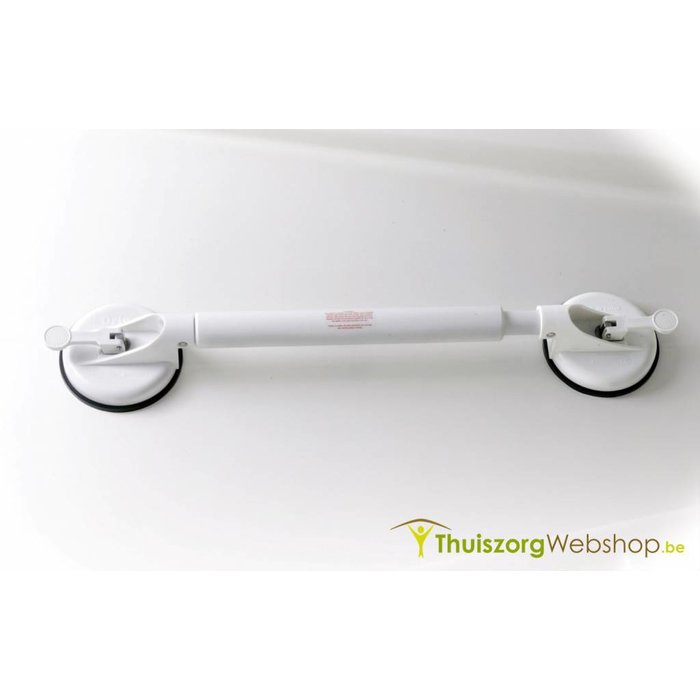 Adjustable wall bracket on suction cup