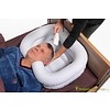 Bassin de lavage de cheveux gonflable pour lit