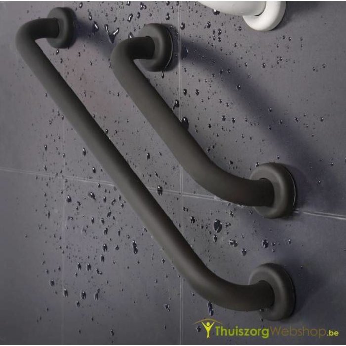 Wall bracket steel, anti-slip coated - Available in 4 lengths and 2 colours