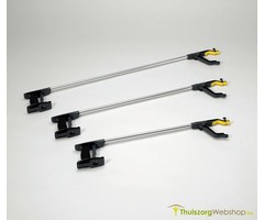 Grab with clothes hook and magnet