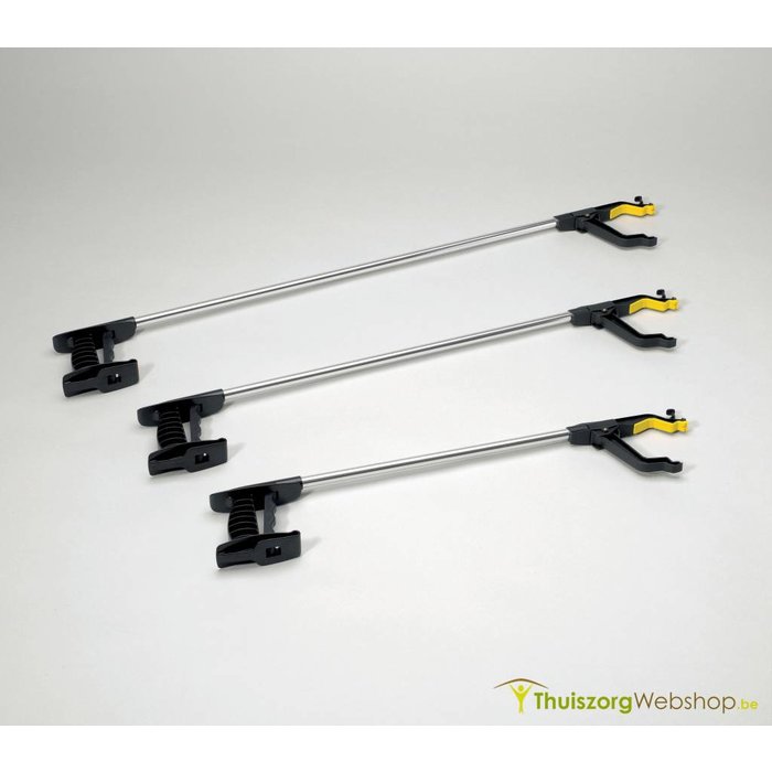 Grab with clothes hook and magnet