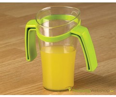Ergonomically shaped nose cup
