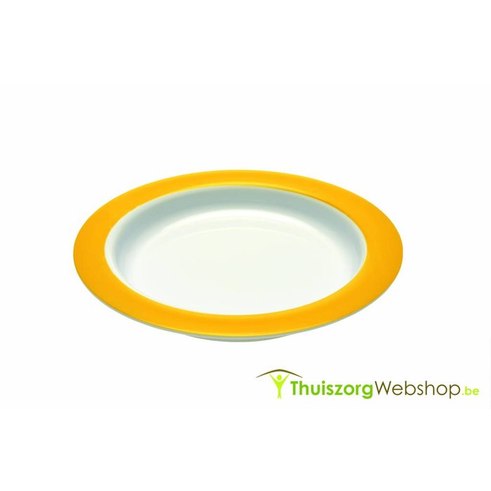 Asymmetrical plate Ornamin Vital, melamine - Available in 3 sizes and different colours