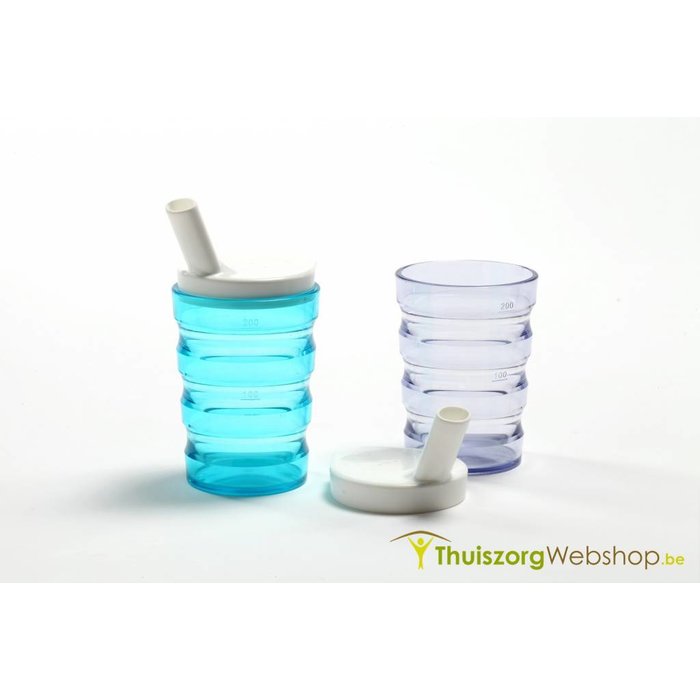 Shivering cup with 2 drinking spouts - 200 ml - Available in 2 colors