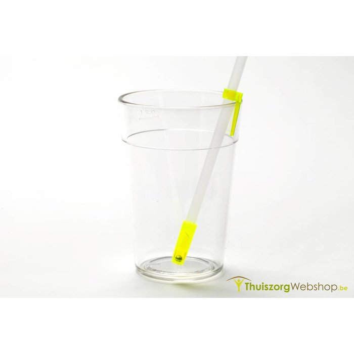 "One Way" straws - Set of 1 times the large size (26 cm) and small size (18 cm)