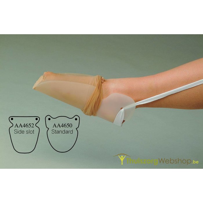 Stocking puller ankle