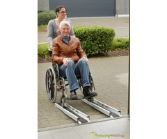 Uitschuifbare oprijgoten 66 - 150 cm