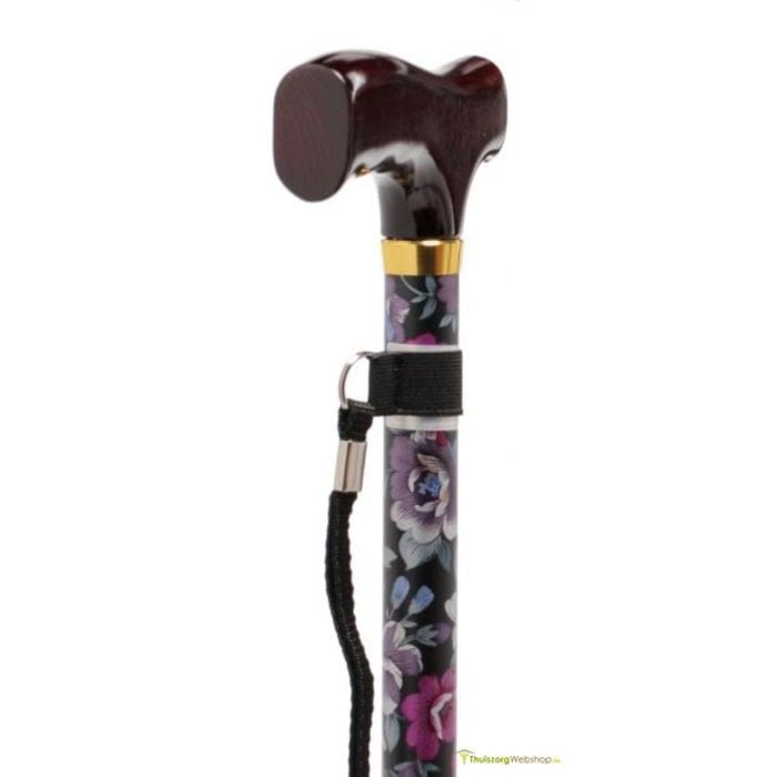 Premium walking stick Fantasy with wooden handle - Available in 3 colors