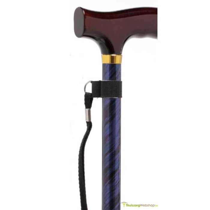 Canne de marche Fantasy Premium, avec poignée en bois - Disponible en 3 couleurs