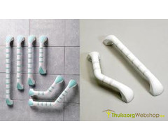 Plastic wall bracket with anti-slip