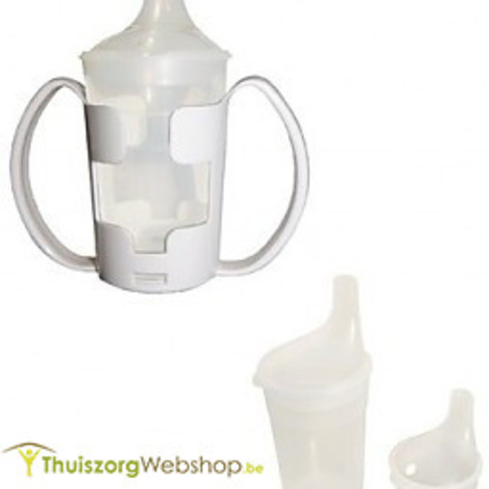 Separate drinking spout for adhome cup
