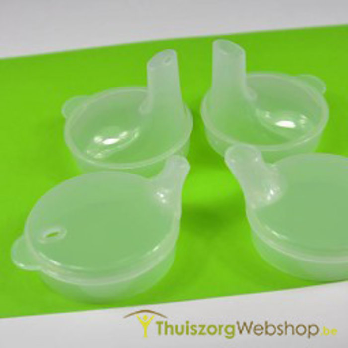 Separate drinking spout for adhome cup