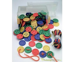 Counting, threading and sorting buttons