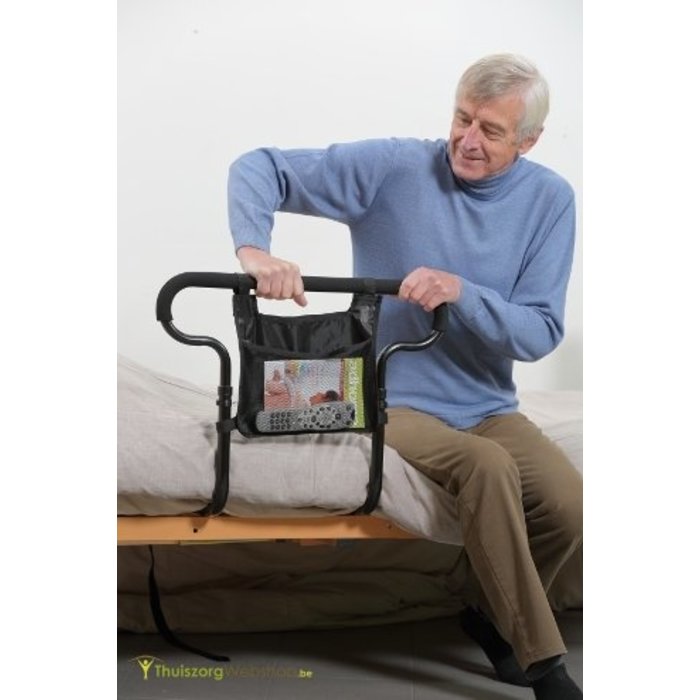 Bed transfer bracket Adhome with storage bag