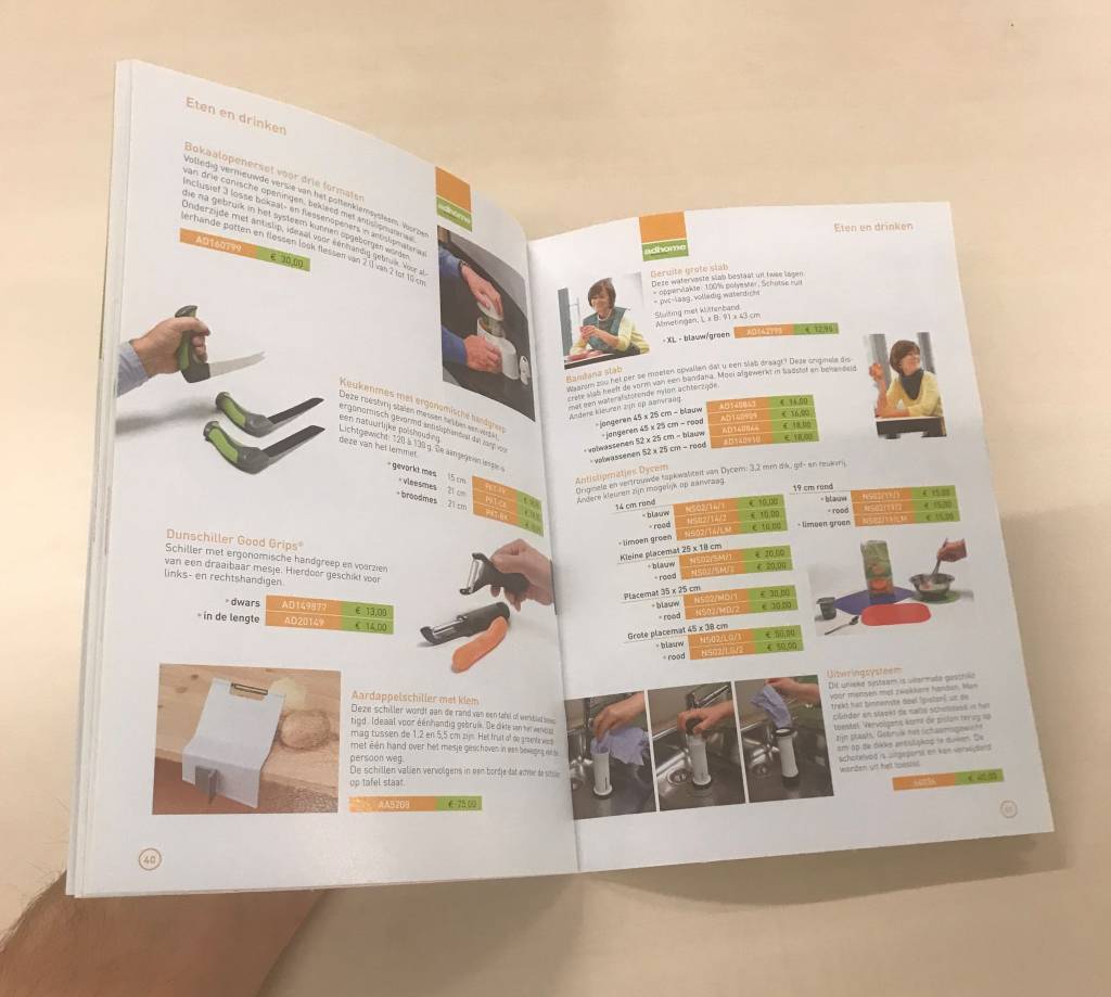 Paper catalog at your home "How to live independently at home for longer?"