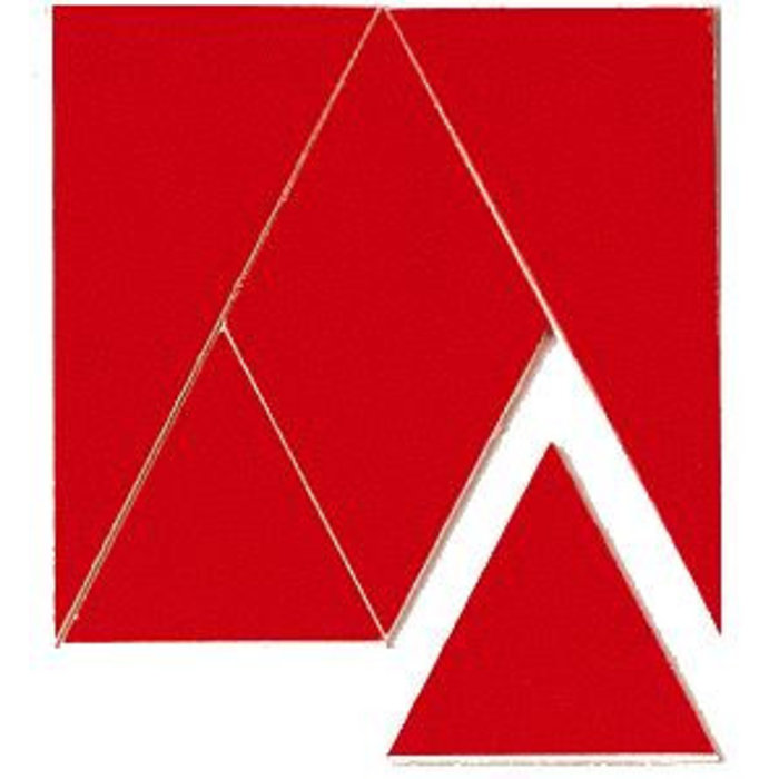 Quadrate, simple tangram Nikitin N3