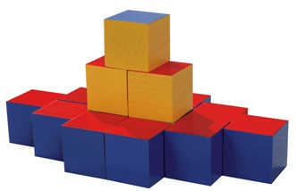 Uni-blokken Nikitin N2- van 2 naar 3 dimensies