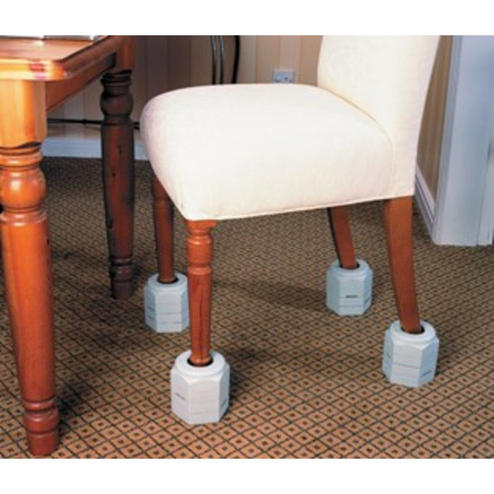 Furniture boosters Langham Grip-On - set of 4