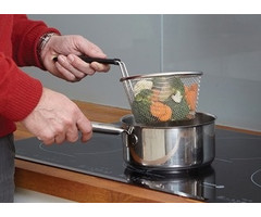 Petit panier de cuisson, inox