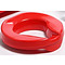 Toilet raiser in contrasting color