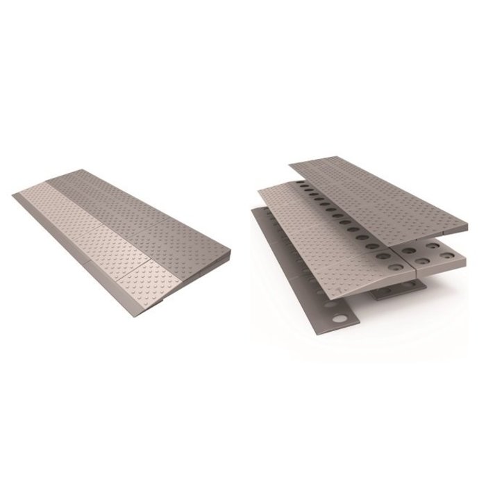 Modular threshold aid in plastic Secucare