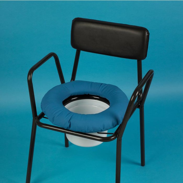Coussin en forme de bouée pour chaise percée